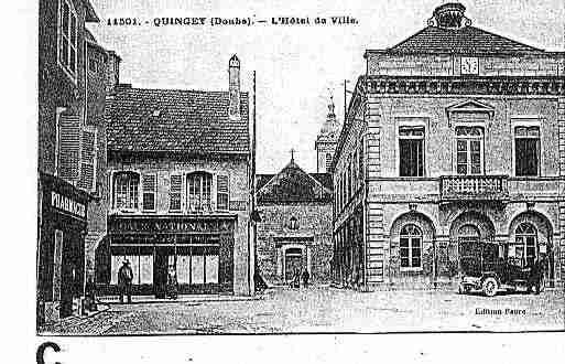 Ville de QUINGEY Carte postale ancienne