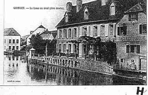 Ville de QUINGEY Carte postale ancienne