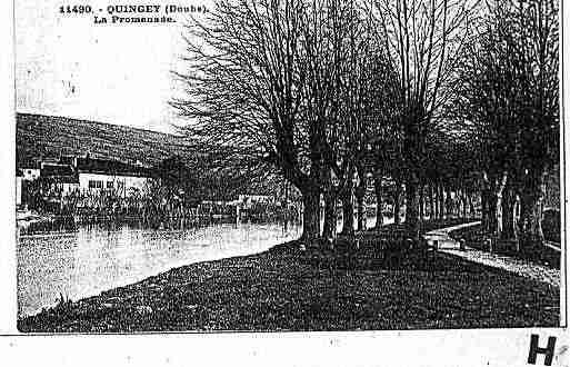 Ville de QUINGEY Carte postale ancienne