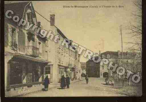 Ville de RIOMESMONTAGNES Carte postale ancienne