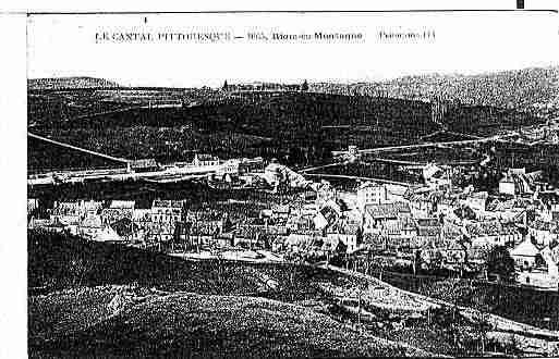 Ville de RIOMESMONTAGNES Carte postale ancienne