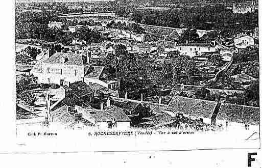 Ville de ROCHESERVIERE Carte postale ancienne