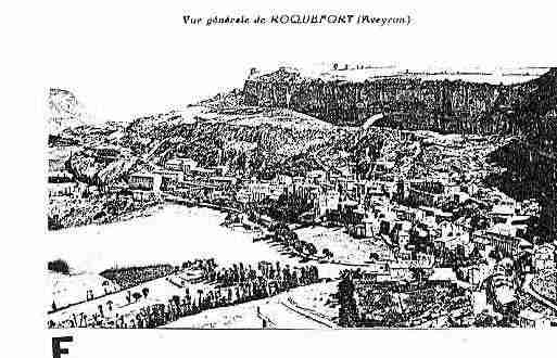 Ville de ROQUEFORTSURSOULZON Carte postale ancienne