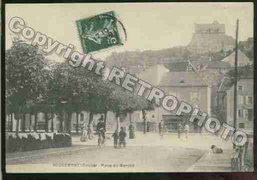 Ville de ROUGEMONT Carte postale ancienne