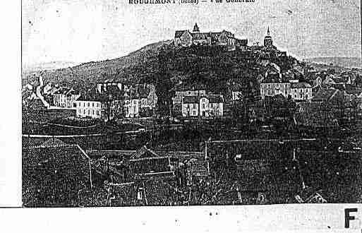 Ville de ROUGEMONT Carte postale ancienne