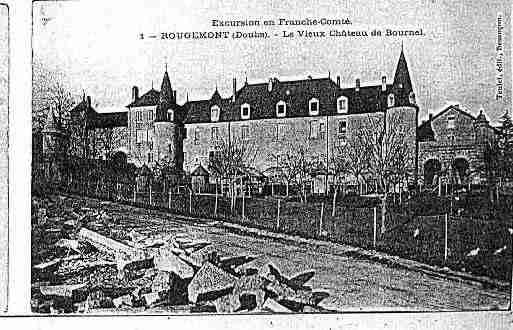 Ville de ROUGEMONT Carte postale ancienne