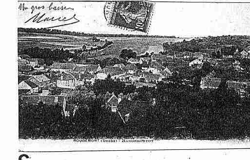 Ville de ROUGEMONT Carte postale ancienne