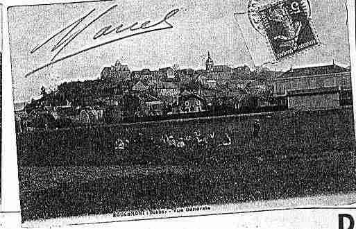 Ville de ROUGEMONT Carte postale ancienne