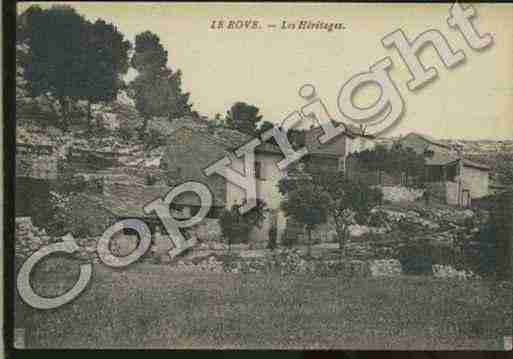 Ville de ROVE(LE) Carte postale ancienne