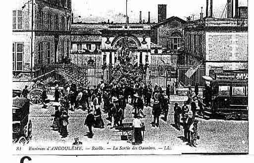 Ville de RUELLESURTOUVRE Carte postale ancienne