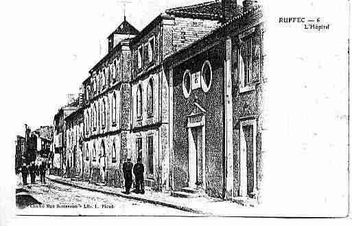 Ville de RUFFEC Carte postale ancienne