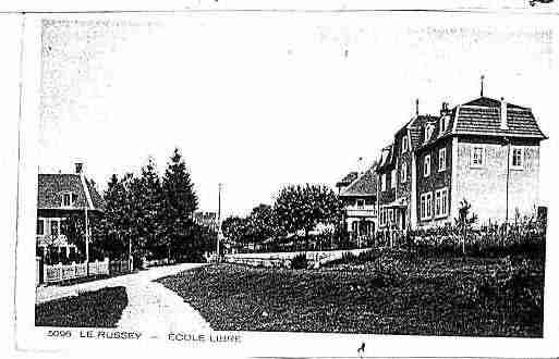 Ville de RUSSEY(LE) Carte postale ancienne