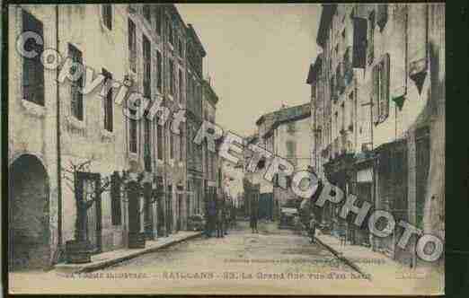 Ville de SAILLANS Carte postale ancienne