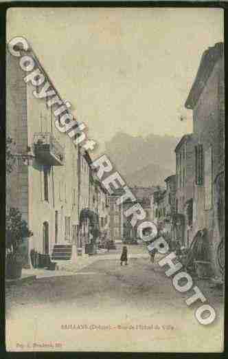 Ville de SAILLANS Carte postale ancienne