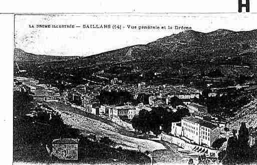 Ville de SAILLANS Carte postale ancienne