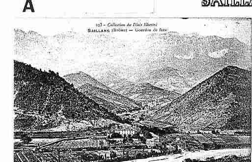 Ville de SAILLANS Carte postale ancienne