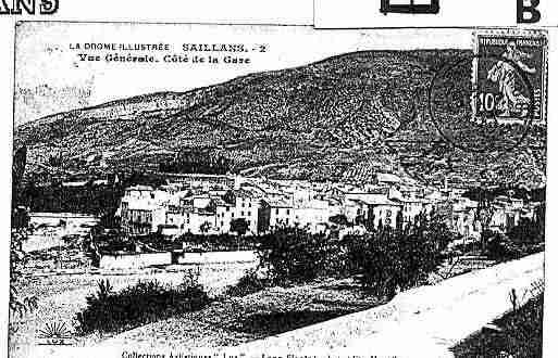 Ville de SAILLANS Carte postale ancienne