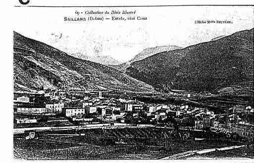 Ville de SAILLANS Carte postale ancienne