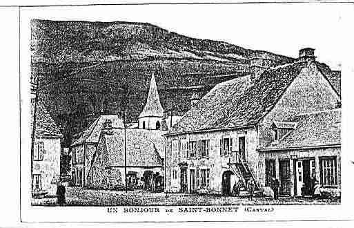 Ville de SAINTBONNETDECONDAT Carte postale ancienne