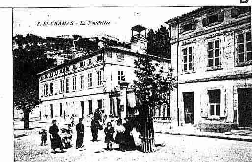 Ville de SAINTCHAMAS Carte postale ancienne