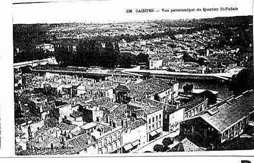 Ville de SAINTES Carte postale ancienne