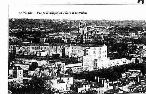 Ville de SAINTES Carte postale ancienne