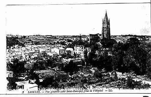 Ville de SAINTES Carte postale ancienne