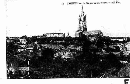 Ville de SAINTES Carte postale ancienne