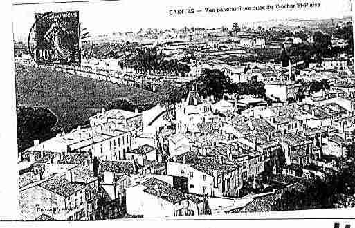 Ville de SAINTES Carte postale ancienne