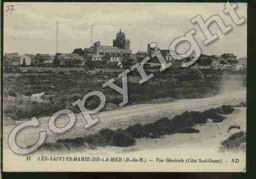 Ville de SAINTESMARIESDELAMER Carte postale ancienne