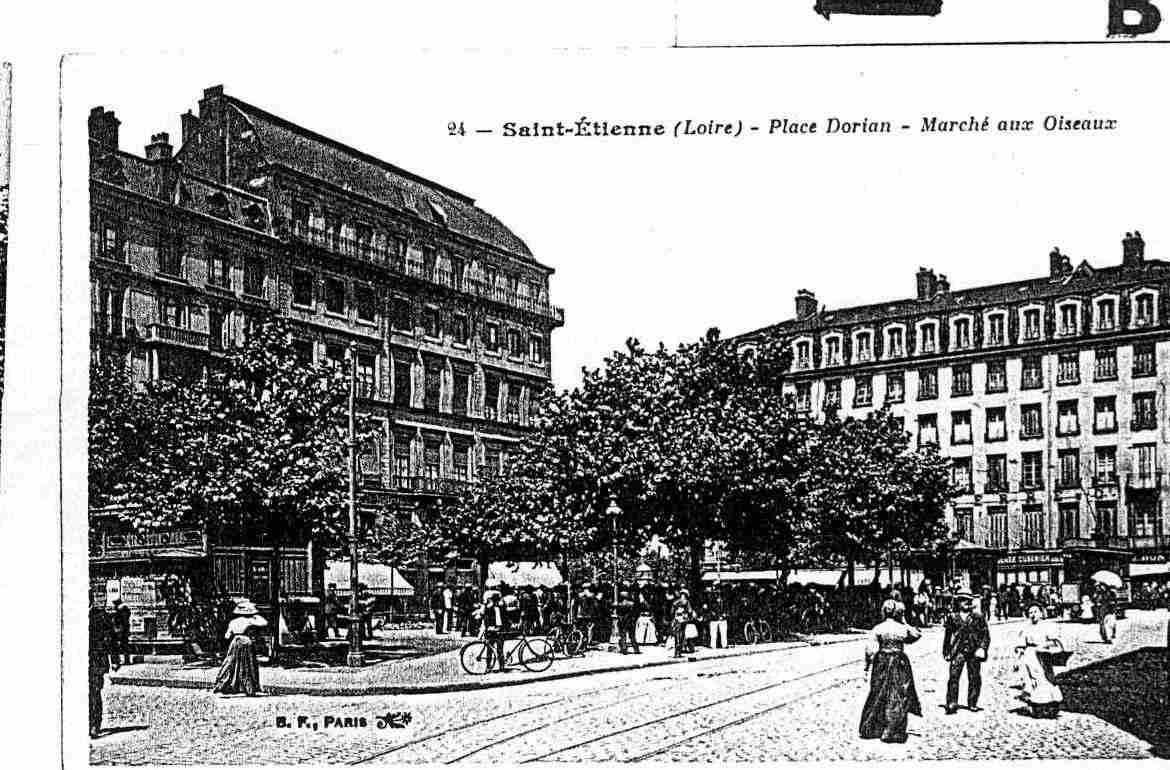 Ville de SAINTETIENNE Carte postale ancienne