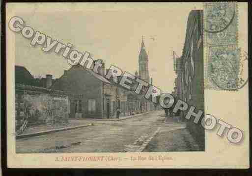 Ville de SAINTFLORENTSURCHER Carte postale ancienne