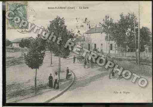 Ville de SAINTFLORENTSURCHER Carte postale ancienne