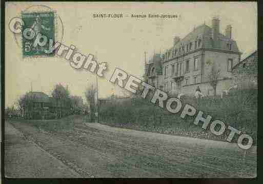 Ville de SAINTFLOUR Carte postale ancienne