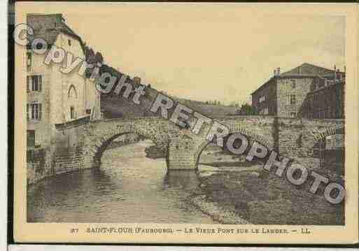 Ville de SAINTFLOUR Carte postale ancienne