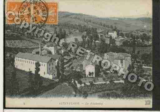 Ville de SAINTFLOUR Carte postale ancienne