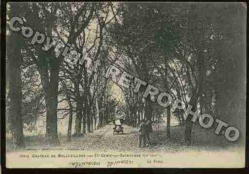 Ville de SAINTGENISDESAINTONGE Carte postale ancienne