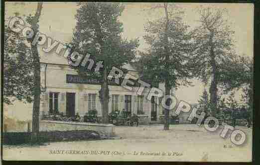 Ville de SAINTGERMAINDUPUY Carte postale ancienne