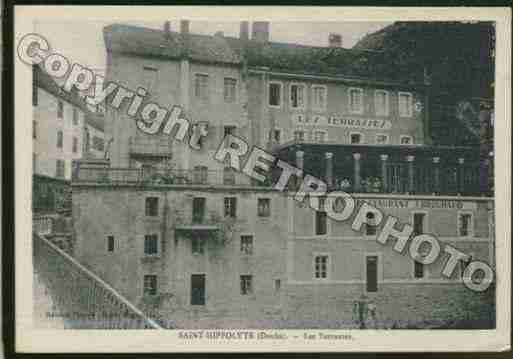 Ville de SAINTHIPPOLYTE Carte postale ancienne