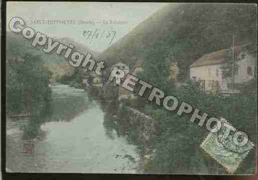 Ville de SAINTHIPPOLYTE Carte postale ancienne