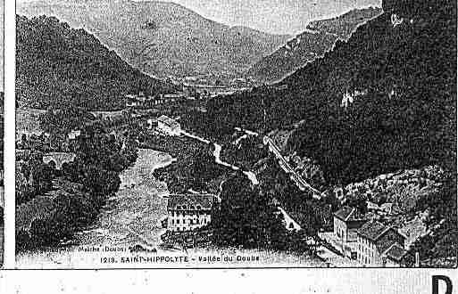 Ville de SAINTHIPPOLYTE Carte postale ancienne