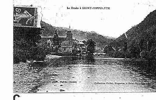 Ville de SAINTHIPPOLYTE Carte postale ancienne