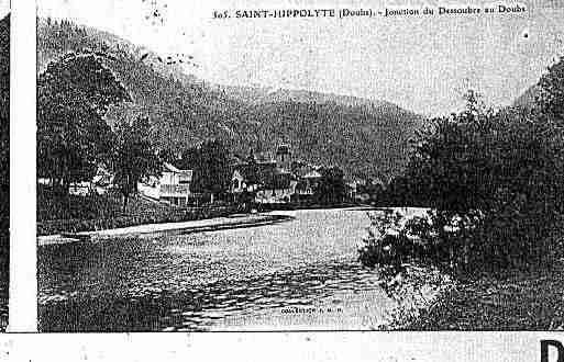 Ville de SAINTHIPPOLYTE Carte postale ancienne