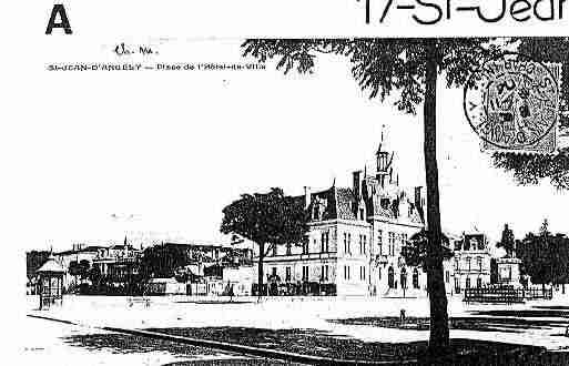 Ville de SAINTJEAND\'ANGELY Carte postale ancienne