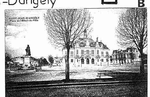 Ville de SAINTJEAND\'ANGELY Carte postale ancienne