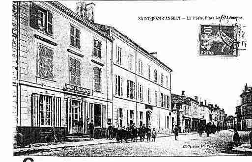 Ville de SAINTJEAND\'ANGELY Carte postale ancienne