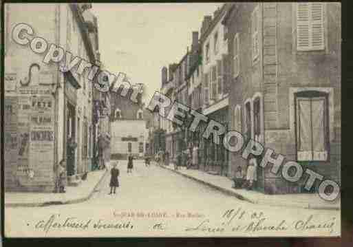 Ville de SAINTJEANDELOSNE Carte postale ancienne