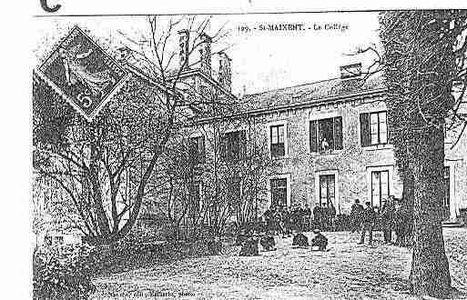 Ville de SAINTMAIXENTL\\\'ECOLE Carte postale ancienne