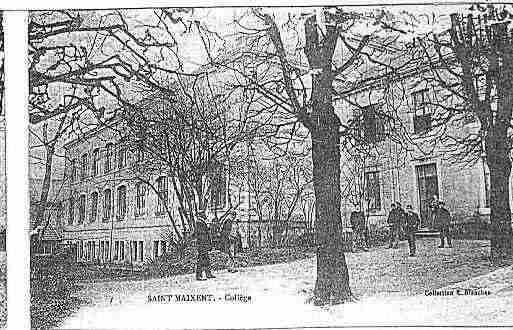 Ville de SAINTMAIXENTL\\\'ECOLE Carte postale ancienne