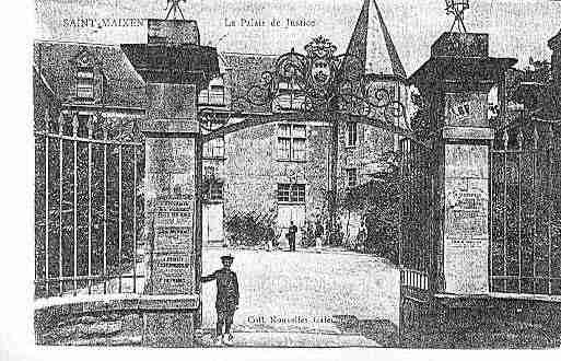 Ville de SAINTMAIXENTL\\\'ECOLE Carte postale ancienne